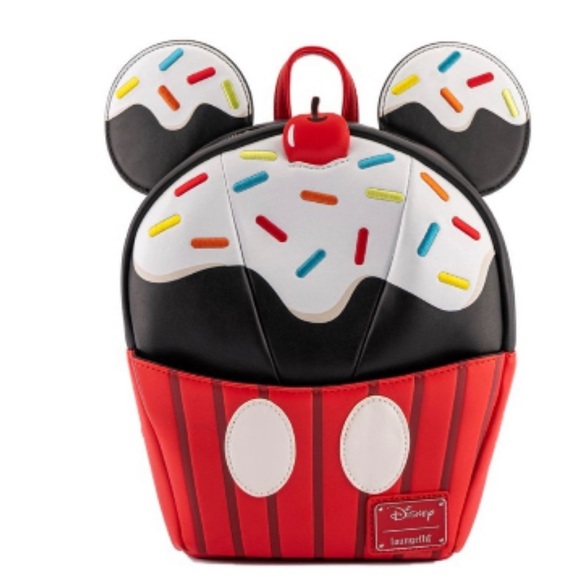 Loungefly Disney Mickey Cupcake Sprinkles Backpack - Picture 7 of 7